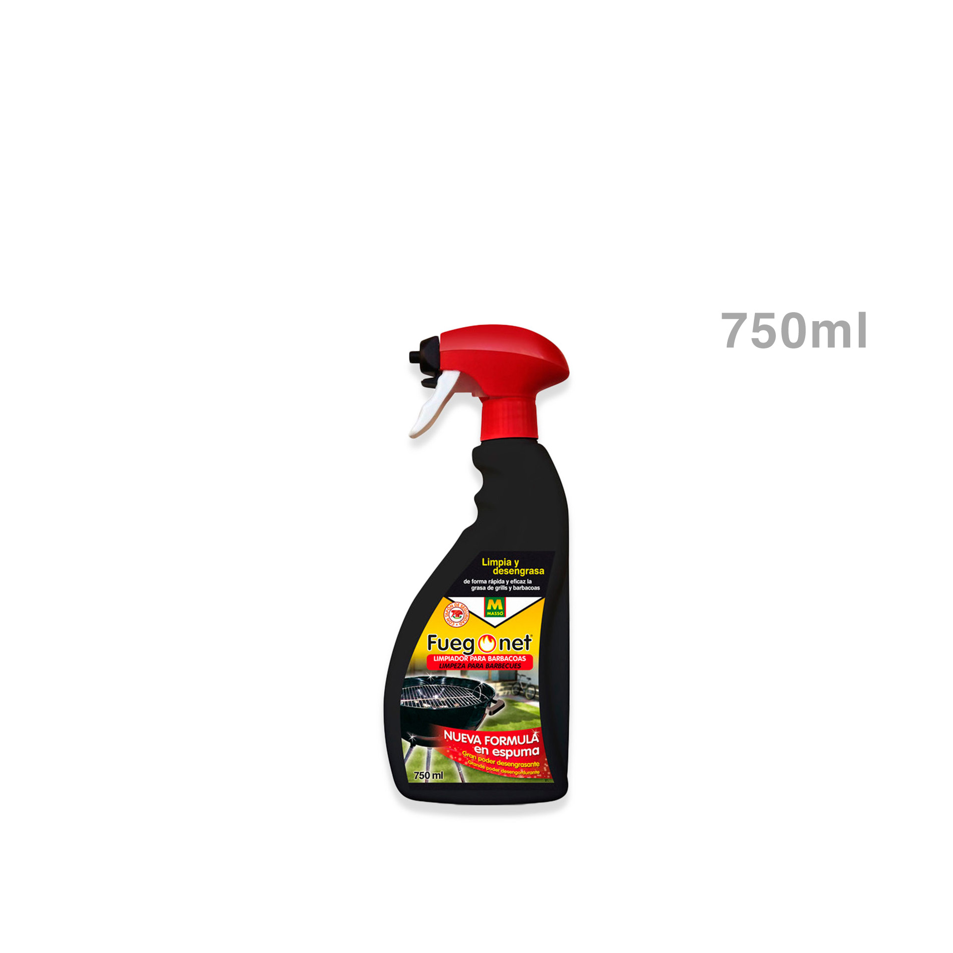 Espuma Limpa Churrasqueiras Masso 750ML
