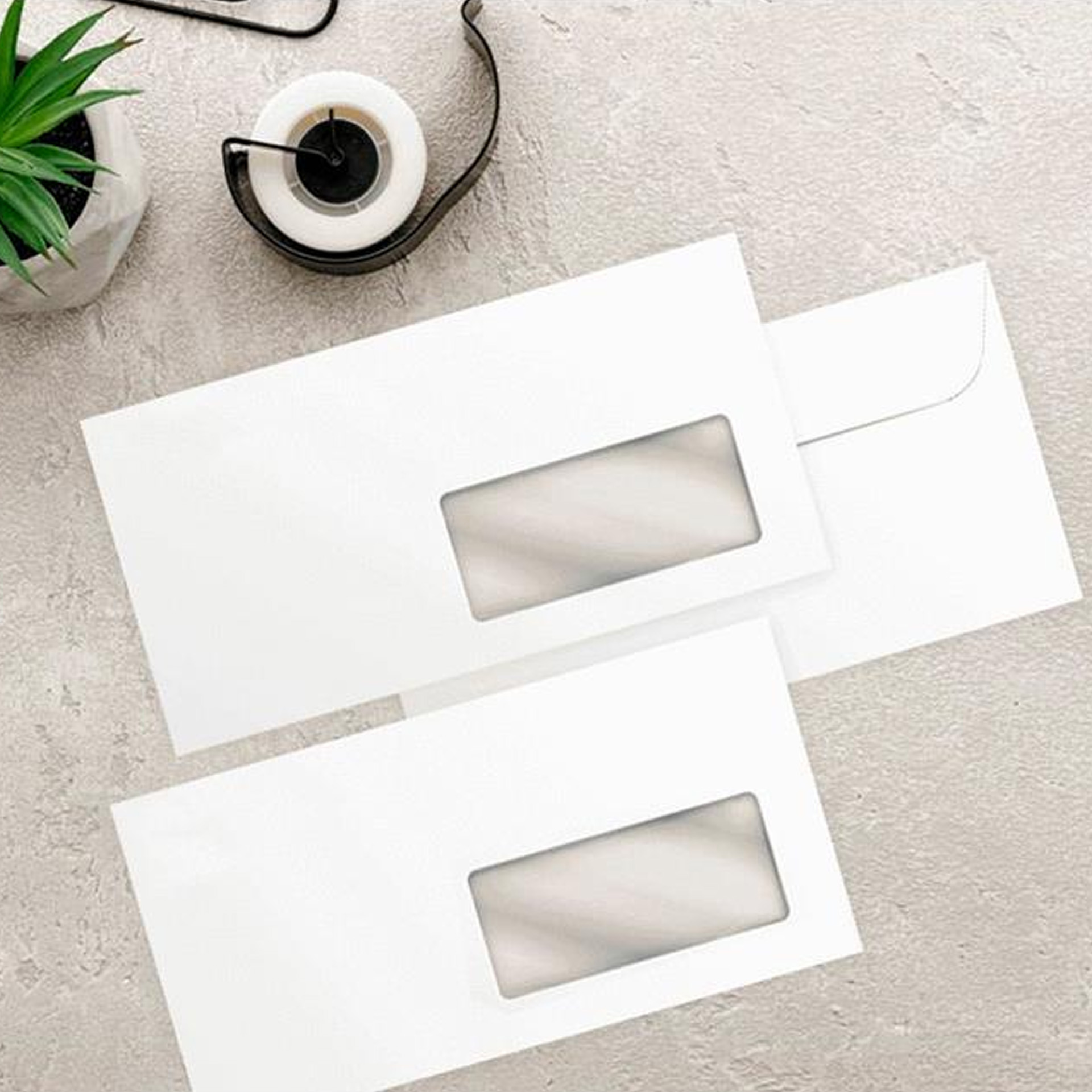 Envelope DL Silicone Janela 11X22cm Cx500