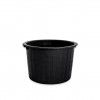 Selha Vindima Plstico Redondo Preto 42l 48X31cm