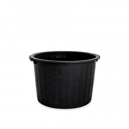 Selha Vindima Plstico Redondo Preto 42l 48X31cm