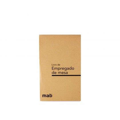 Livro Empregado Mesa 85X135mm