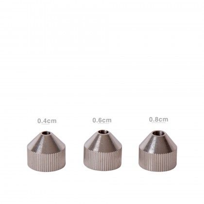 Boquilha para Doseador Massa 0.4/0.6/0.8cm Pack 3