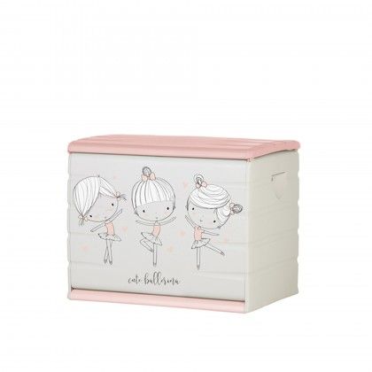 Baú Bailarinas 260L 80X61X53cm Baú Bailarinas 260L 80X61X53cm