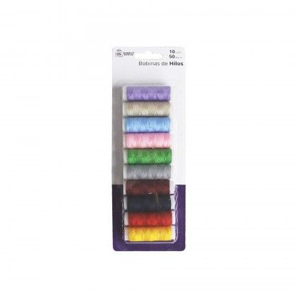 Bobine Linha Cores 50m Pack 10 Bobine Linha Cores 50m Pack 10