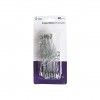 Alfinete Prateado 3.6cm Pack 40