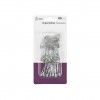 Alfinete Prateado 3.6cm Pack 80