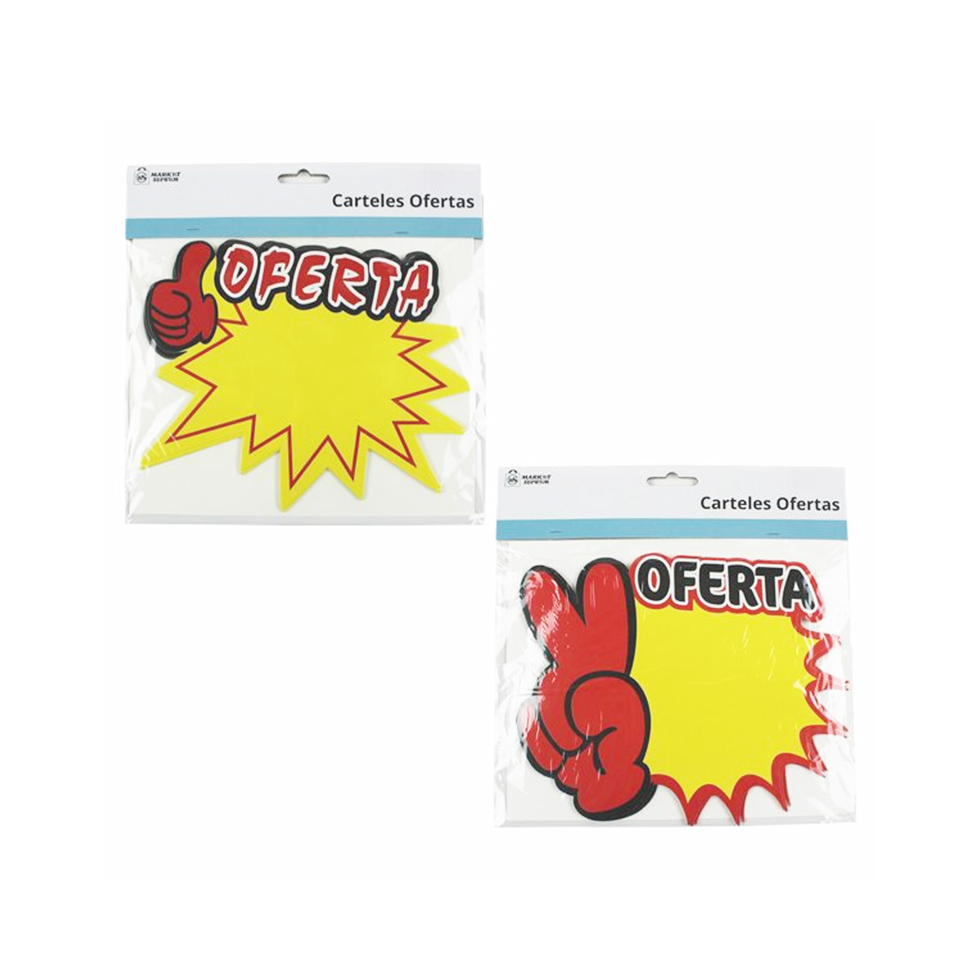 Cartaz "Oferta" Cartão 21X17cm Pack 10