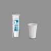 Copo Plstico Reutilizvel Branco 250ml Pack 25