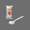 Colher Plstico Reutilizvel Branco 12.5cm Pack 25