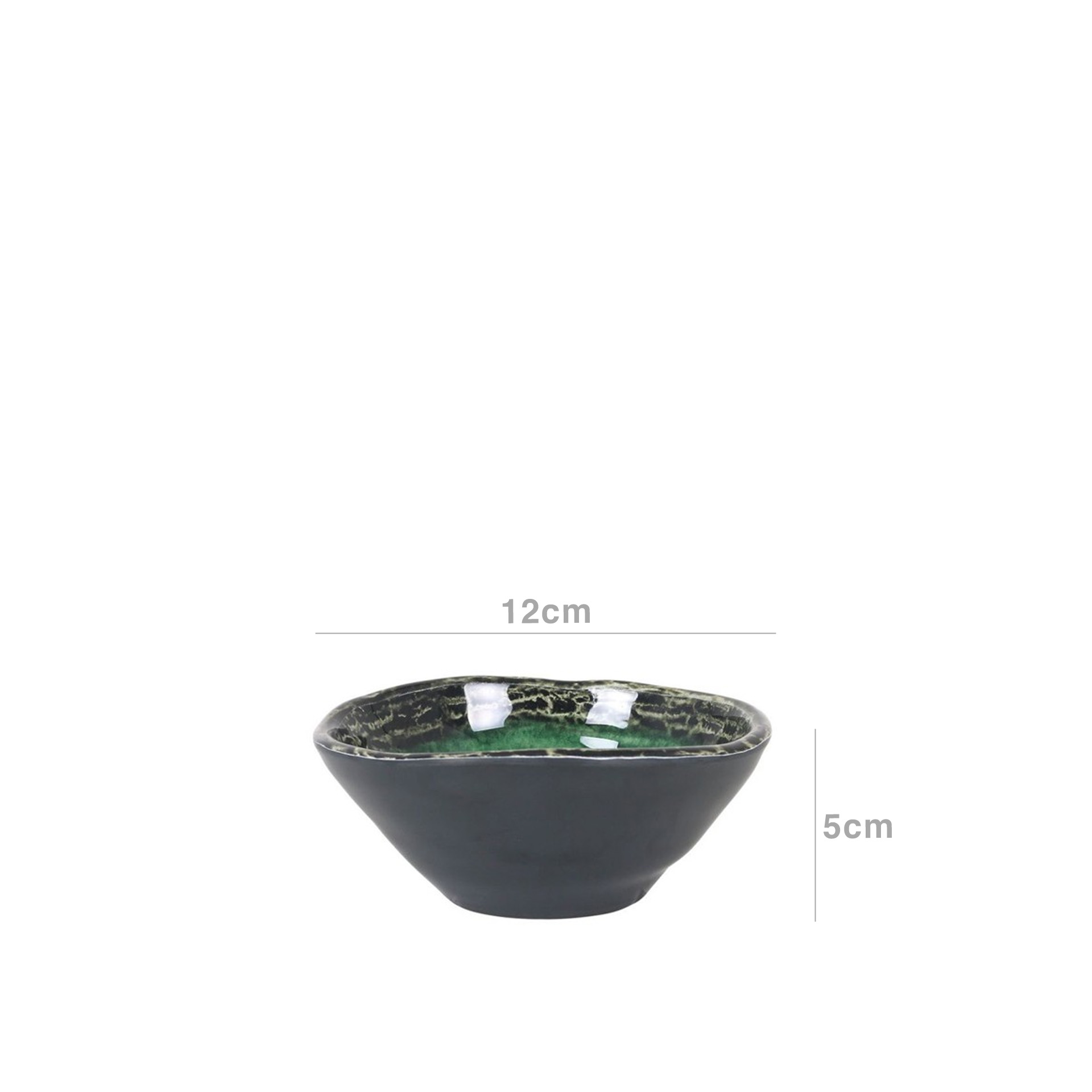 Taça Melamina Isora Verde 12X5cm