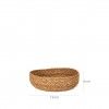 Cesto Vime Seagrass Castanho 25X7cm