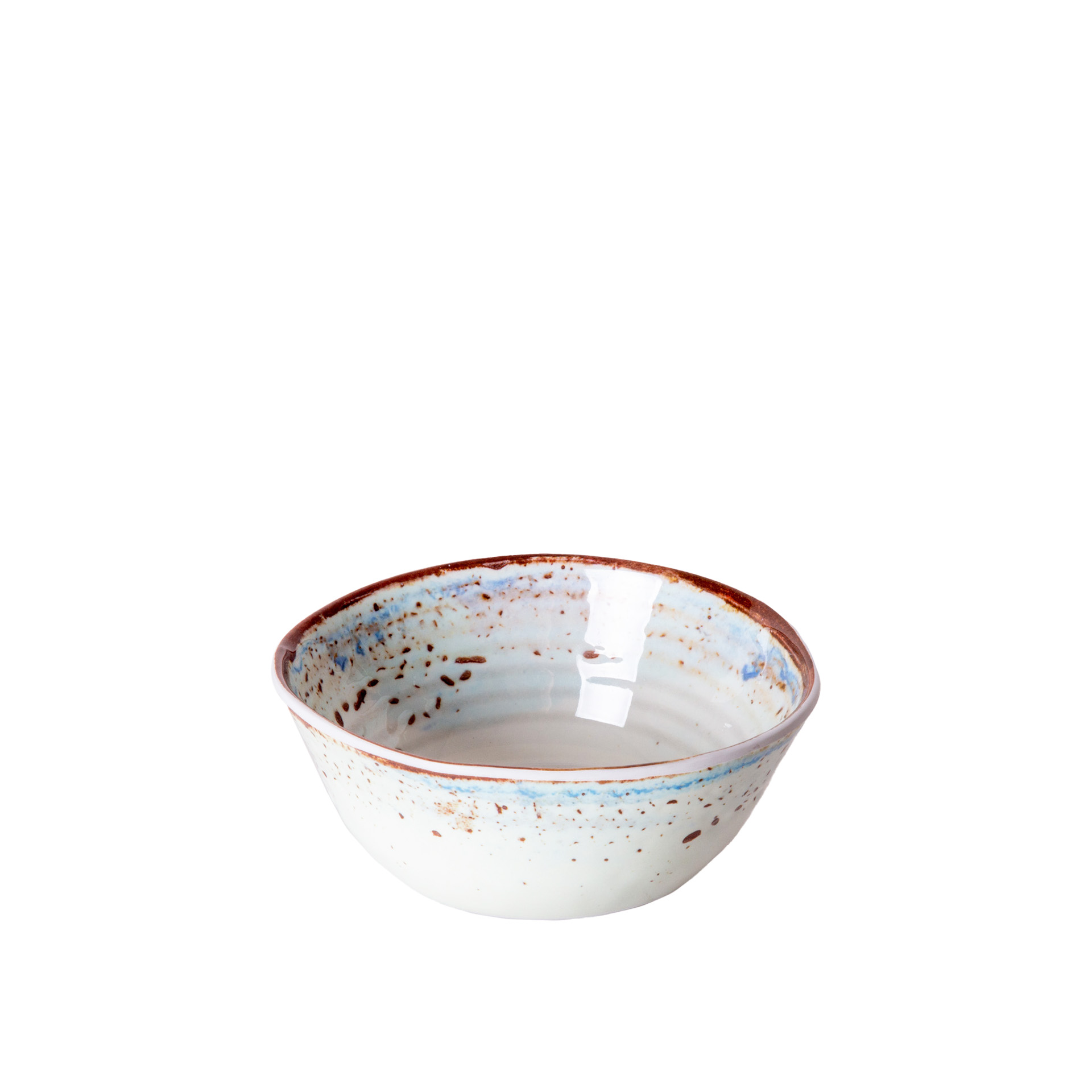 Taça Melamina Messina Branco 12X6cm