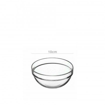 Saladeira Vidro Chefs Empilhvel 200ml 10.5X4.5cm