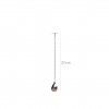 Colher Gin Inox Prateado 27cm