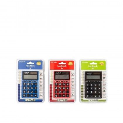 Calculadora Bolso 8 Dgitos Plstico Preto 11X7X0.5cm