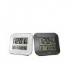 Relgio Parede Timemark Ttil Vidro Branco 27X24X2Cm
