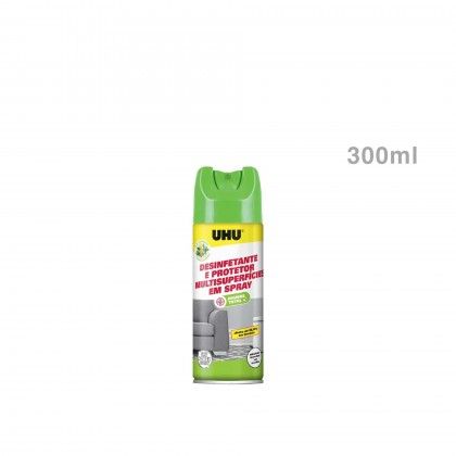 Desinfetante Multisuperfícies Cítrico Uhu Spray 300ml Desinfetante Multisuperfícies Cítrico Uhu Spray 300ml