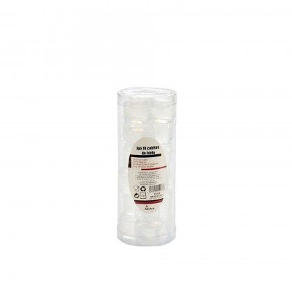 Cubo Gelo Transparente 6.5X6.5cm Pack 18