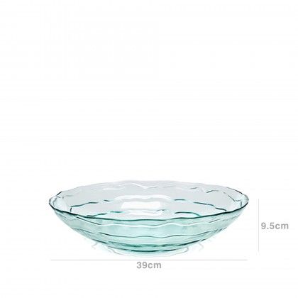 Saladeira Vidro Reciclado 39cm