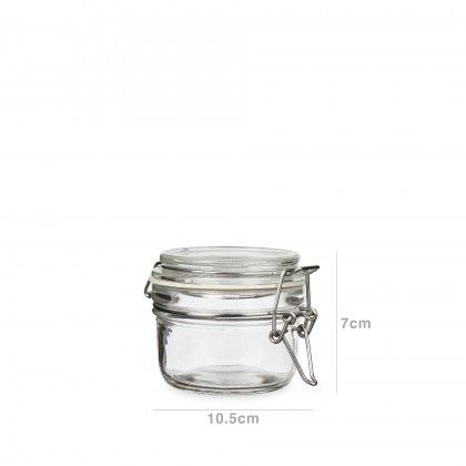 Frasco Hermtico Vivalto 0.120ml 10.5X8.5X7cm