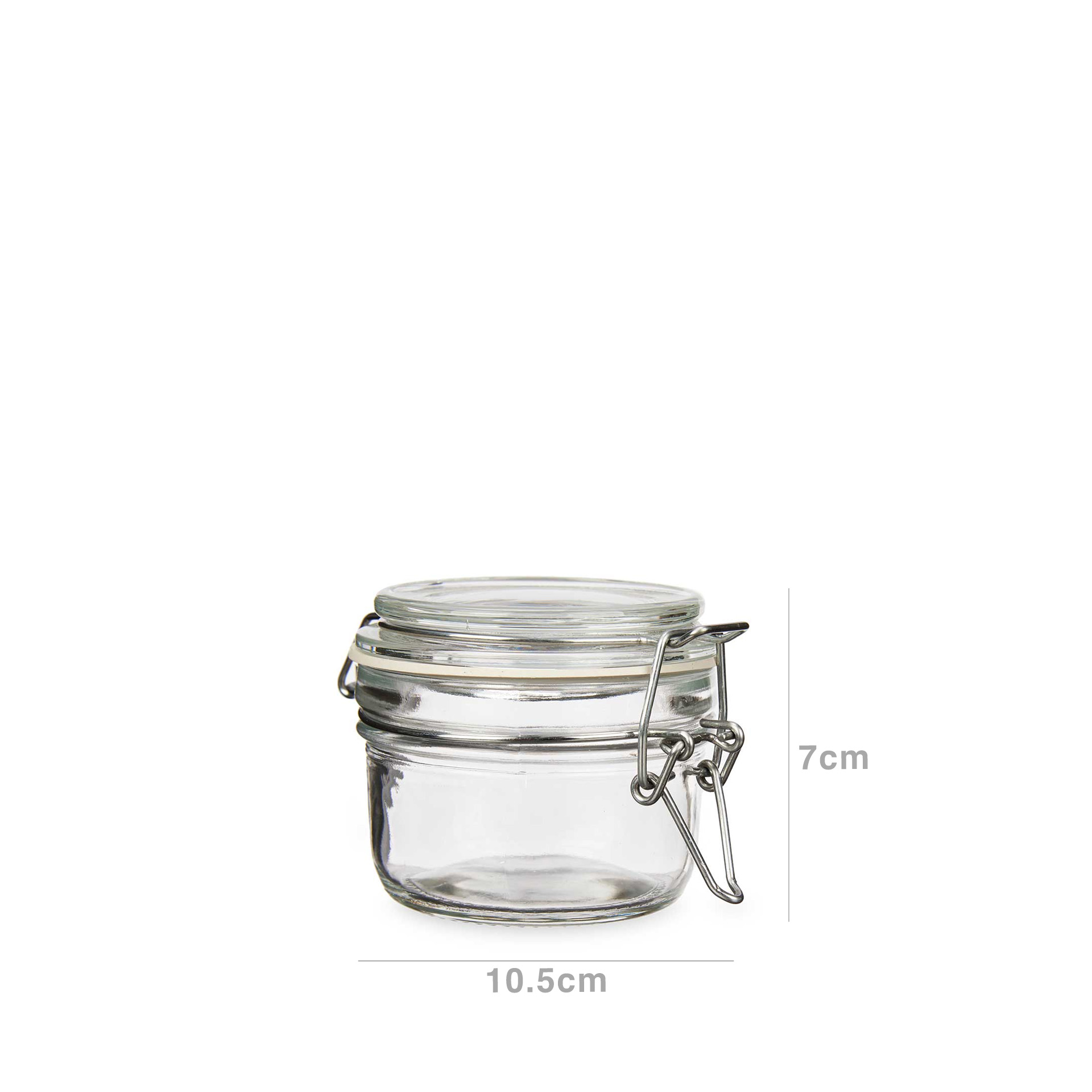 Frasco Hermético Vivalto 0.120ml 10.5X8.5X7cm