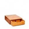 Porta Cpsulas Caf Bambu 30X30X10cm