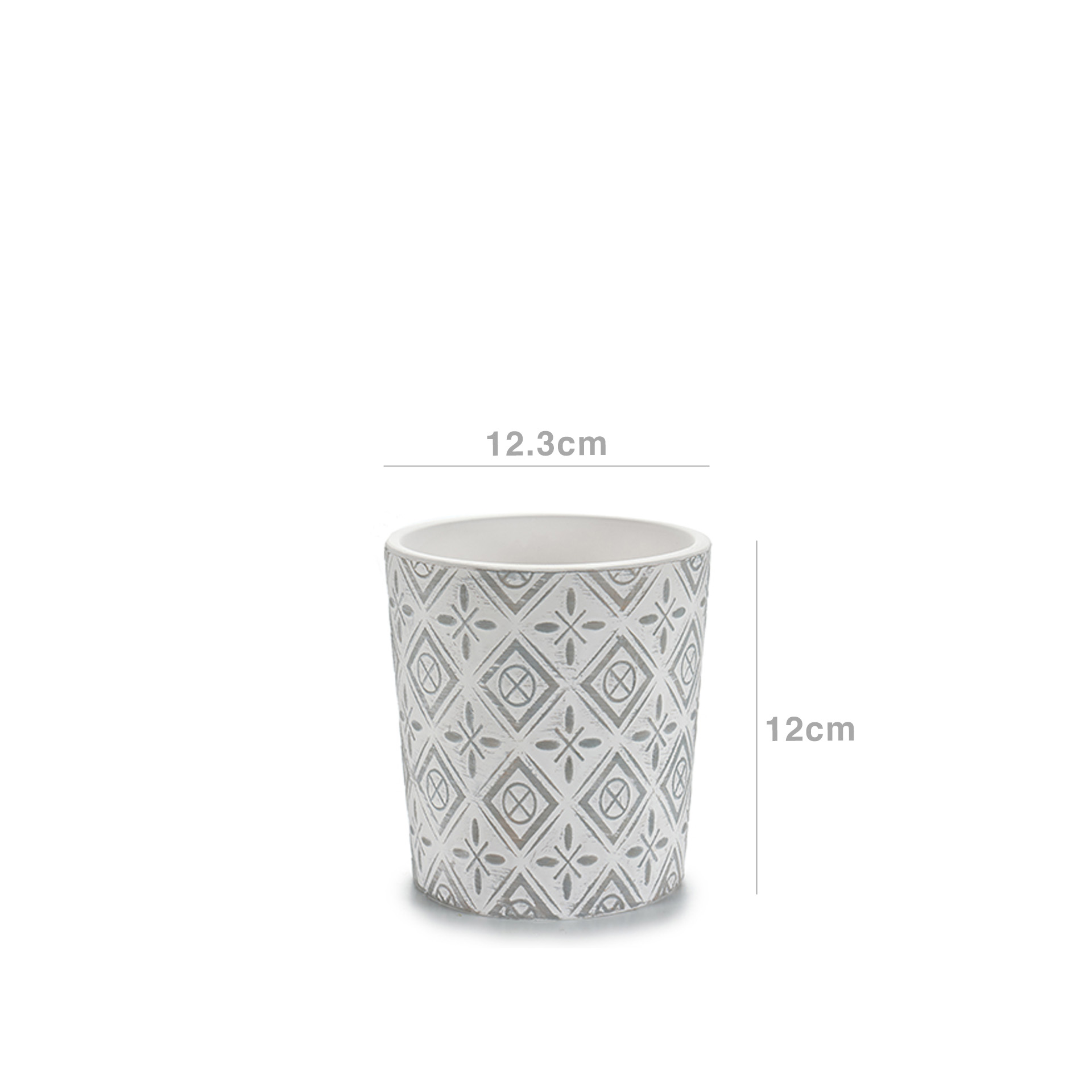 Vaso Cerâmica 12.3X12cm