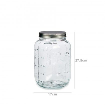 Frasco Hermtico Vivalto 5000ml 17X27.5cm