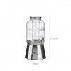 Dispensador Vidro com Suporte 3800ml 20X37.5cm Dispensador Vidro com Suporte 3800ml 20X37.5cm
