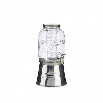 Dispensador Vidro com Suporte 3800ml 20X37.5cm