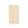 Tapete Banheira Bege 68X38.5X0.7cm Tapete Banheira Bege 68X38.5X0.7cm