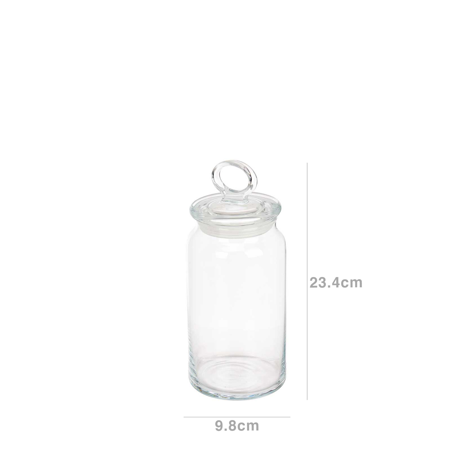 Frasco Hermético Pasabahçe Kitchen 1130ml 9.8X23.4cm