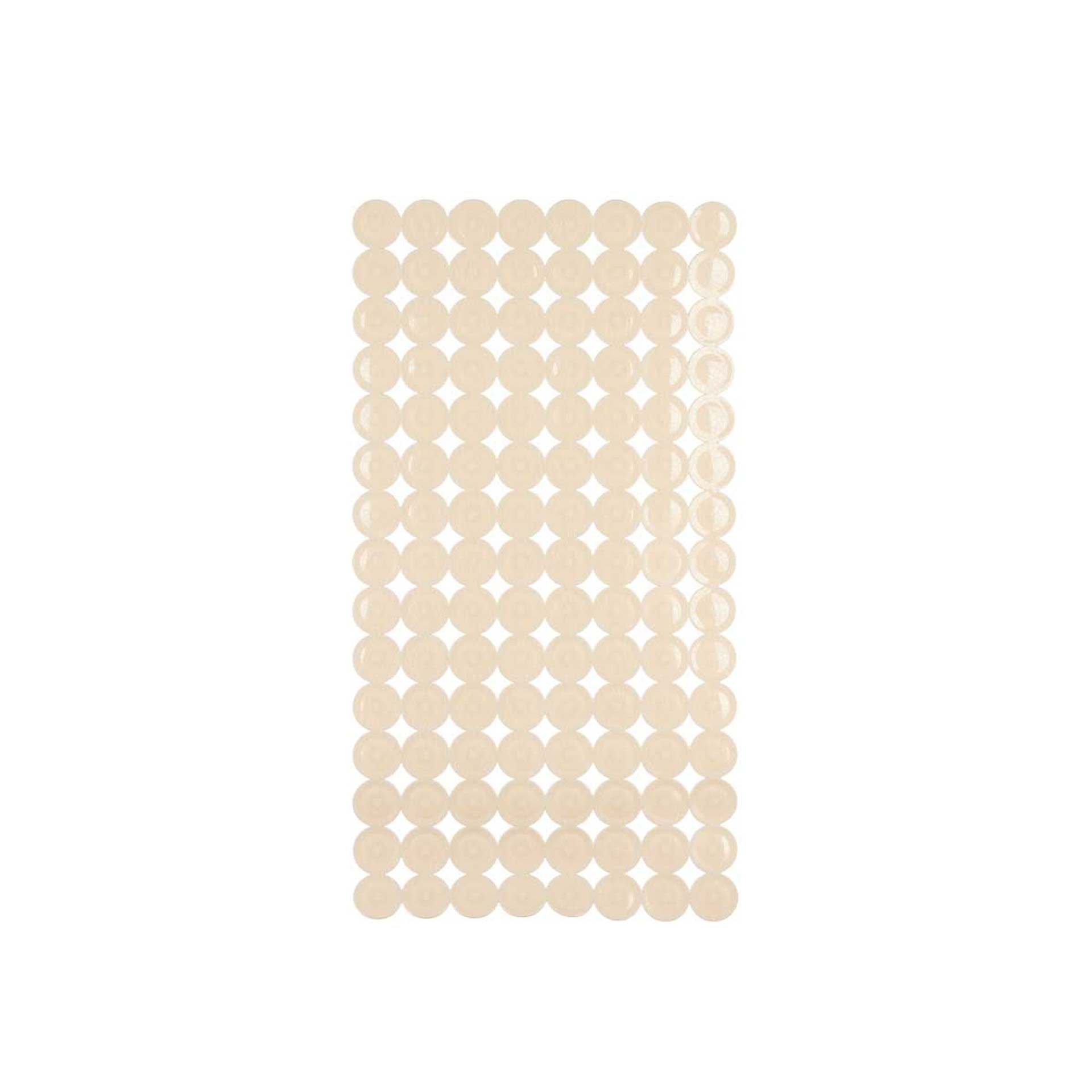 Tapete Banheira Bege 68X36X1cm