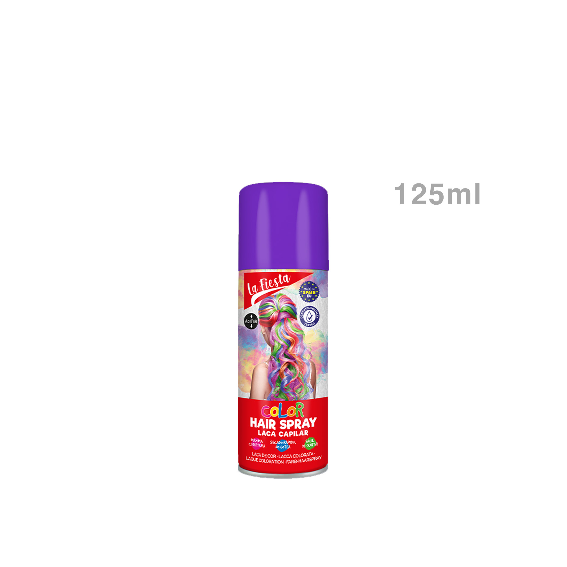 Laca Cabelo La Fiesta Roxo 125ml