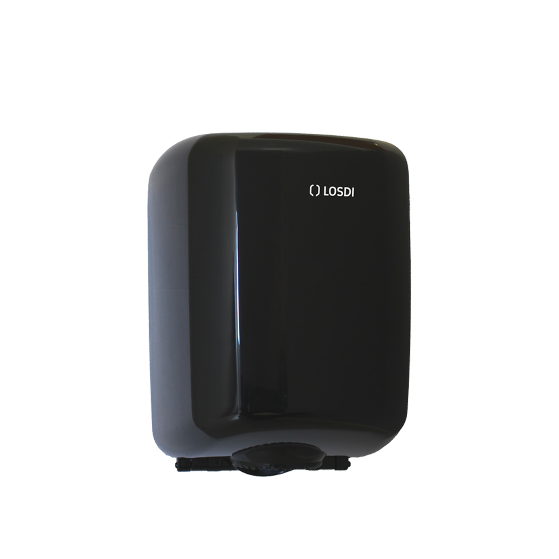 Dispensador Papel Mãos Abs Elegance Preto 25.5X24X36.5cm