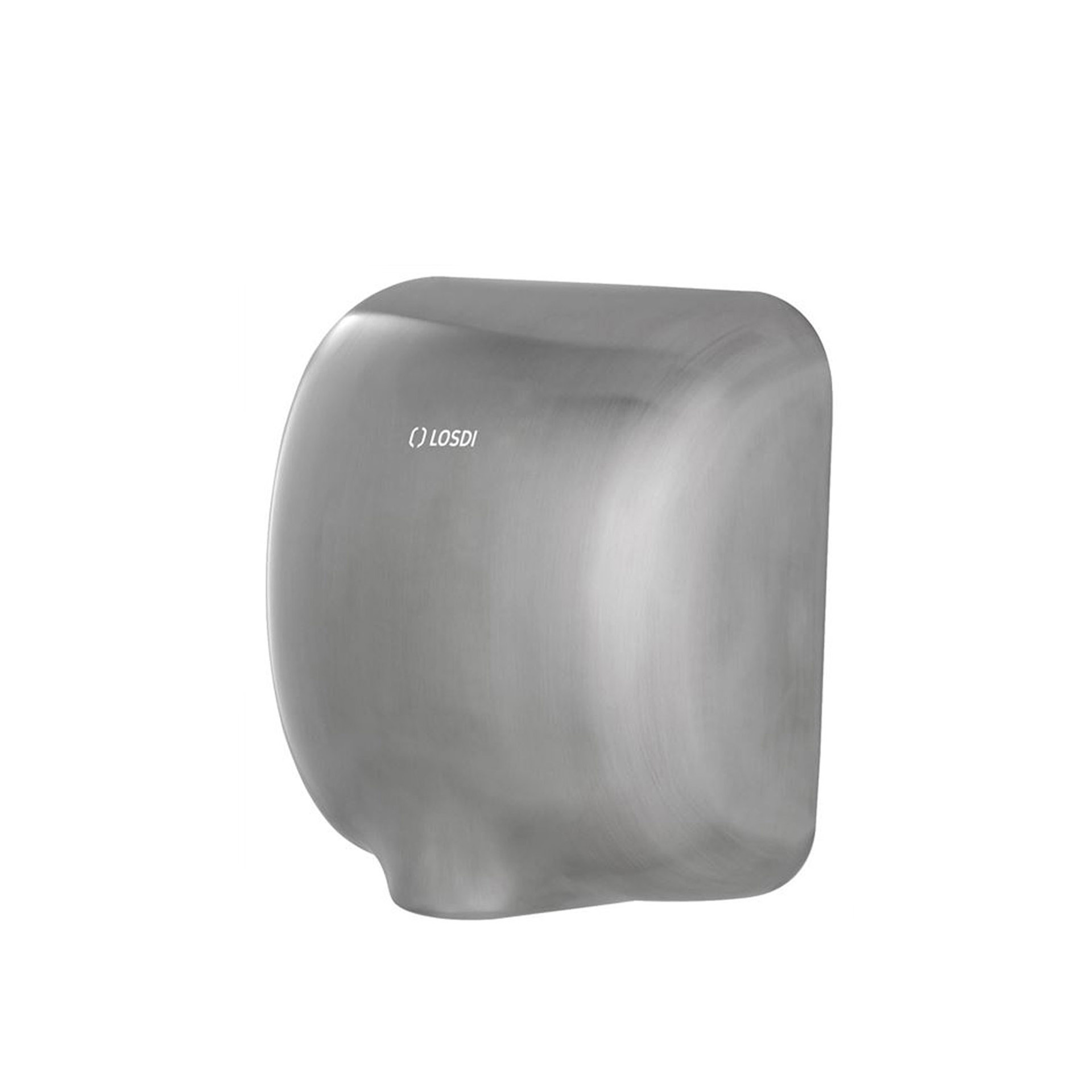 Secador Mãos Inox Speed Óptico Cinza Satinado 1650W 29.5X17.2X32.5cm