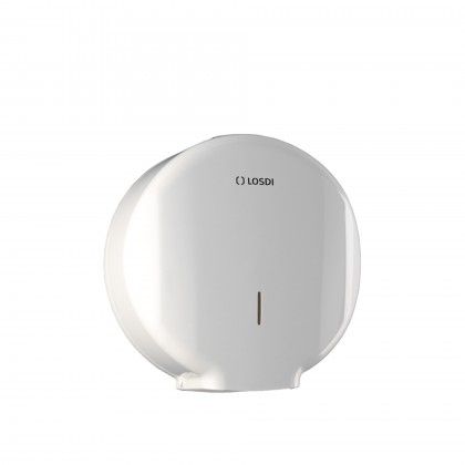 Dispensador Papel Higinico Abs Jumbo Branco 31.3X13.5cm