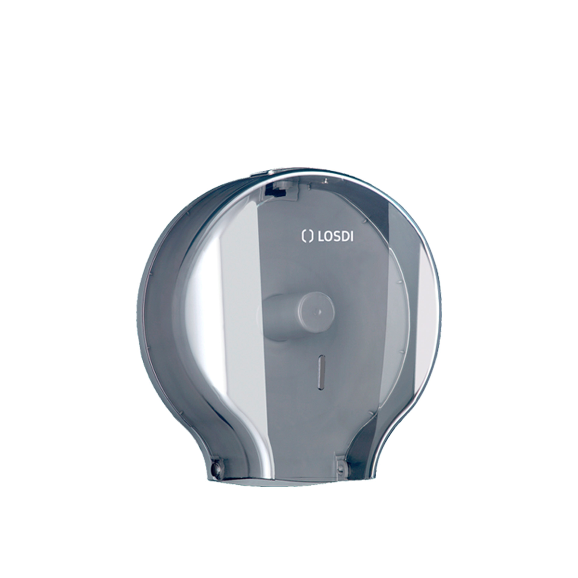 Dispensador Papel Higiénico Abs Elegance Fumado 26.8X13X29cm