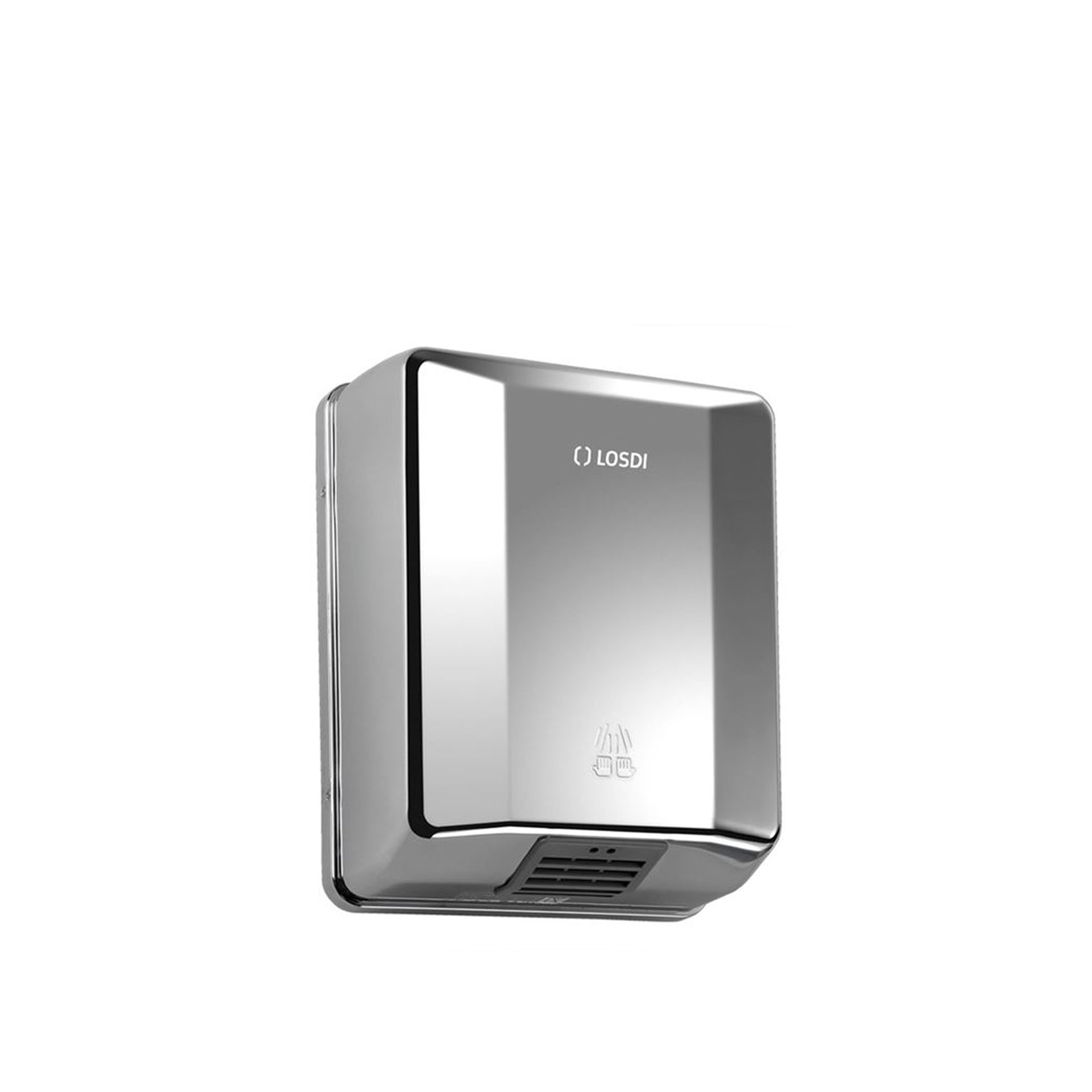 Secador Mãos Óptico Abs Elegance Cinza 1600W 30.8X15X23cm
