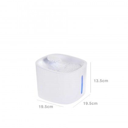 Bebedouro Fonte Animal 3000ml 19.5X19.5X15cm