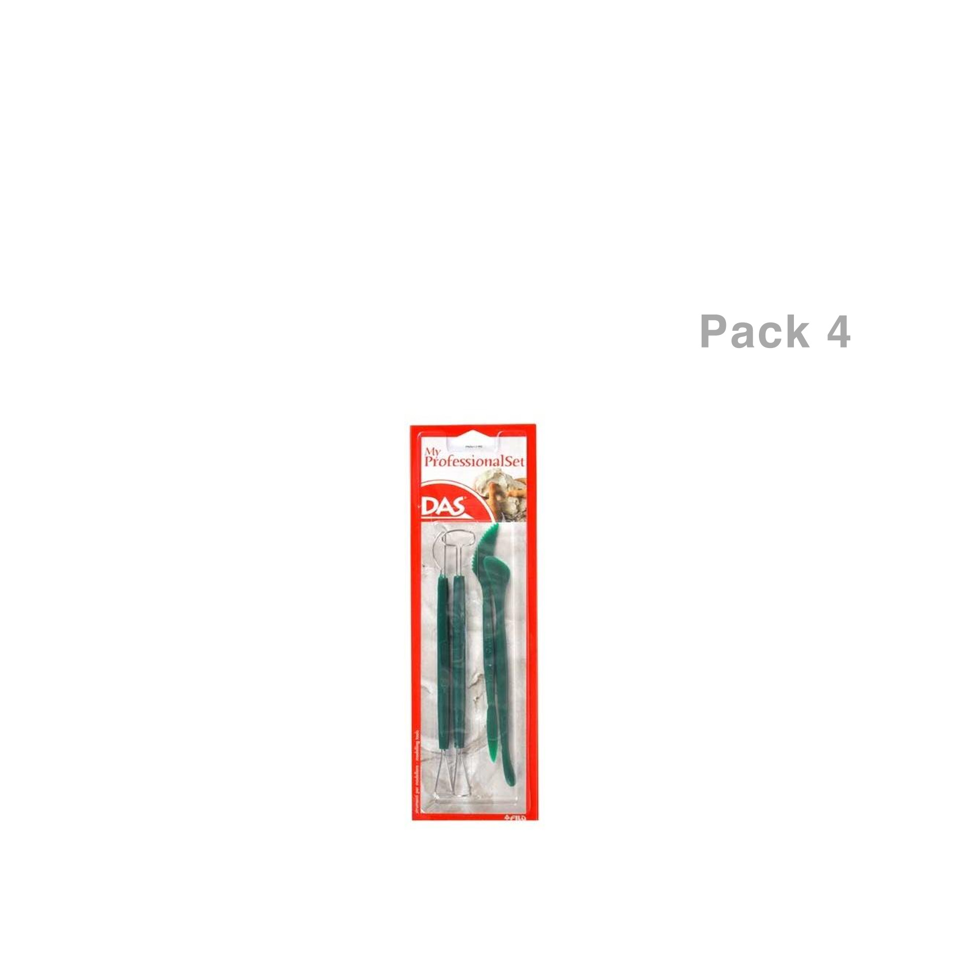 Espátula Modelagem Das Profissional Pack 4