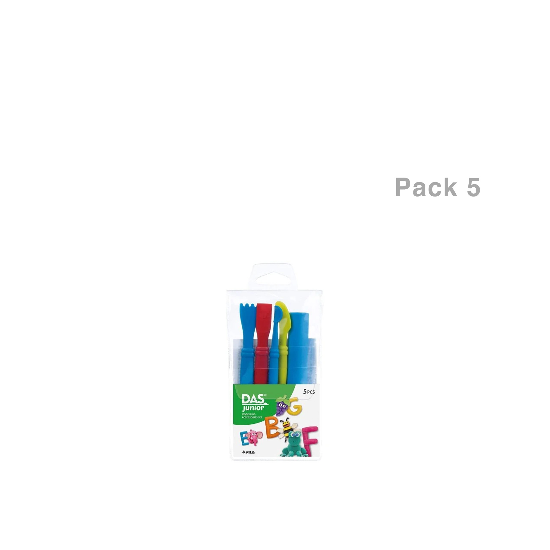 Espátula Modelagem Das Kids Pack 5