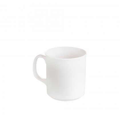 Caneca Porcelana Branca 500ml