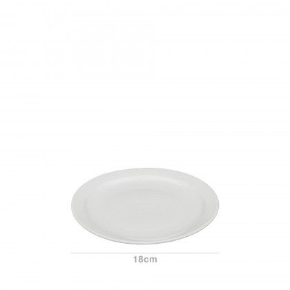 Prato Porcelana Raso 18cm