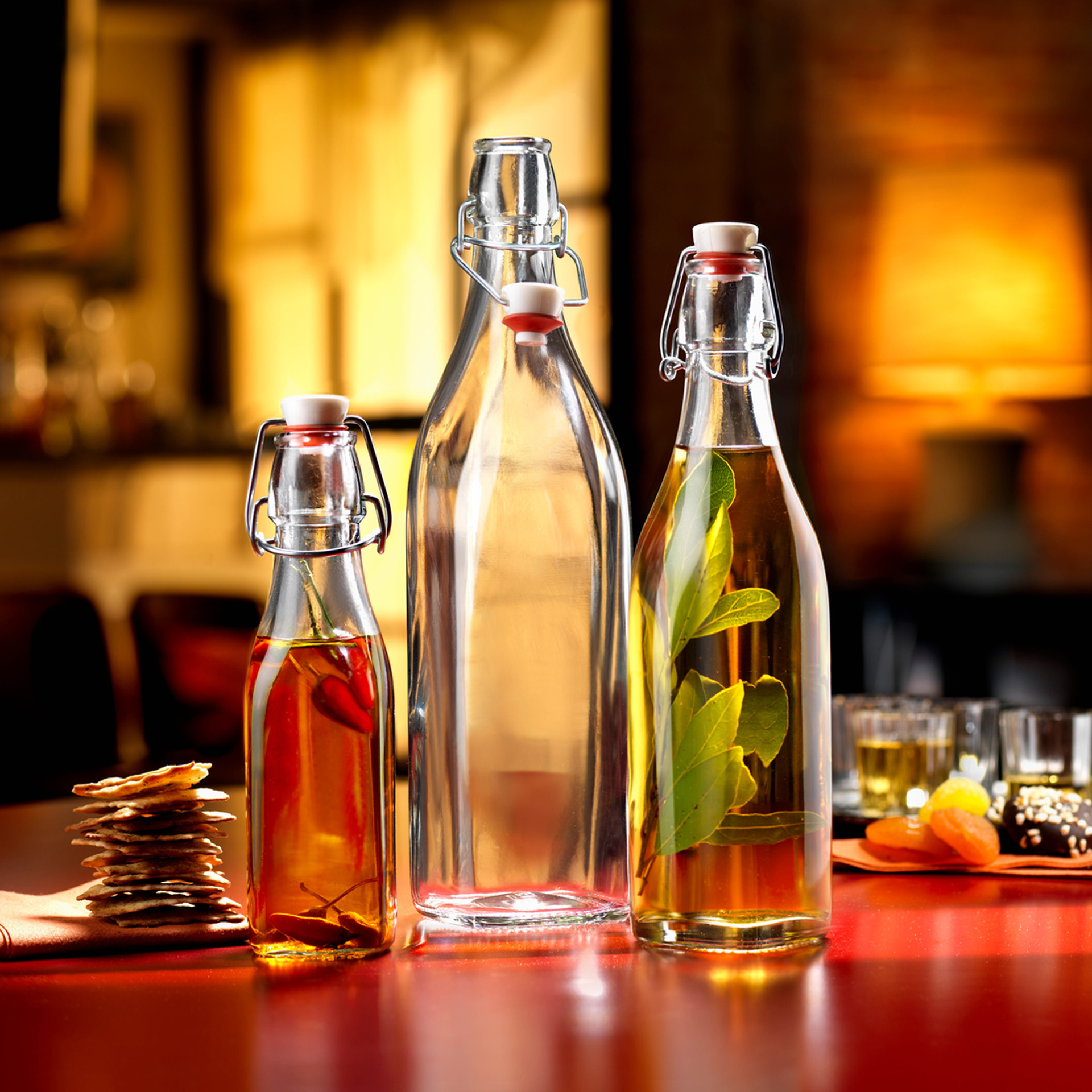 Garrafa Vidro Swing 500ml 6.5X25cm