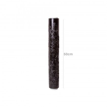 Rolo Filme Estirvel Preto 50cm