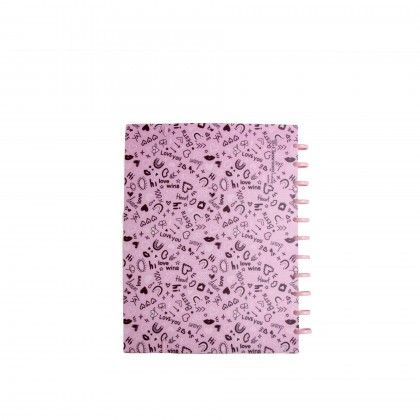 Caderno Inteligente Ecosmart Capa Polipropileno 100gr A4 100 Folhas Sweetie