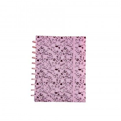 Caderno Inteligente Ecosmart Capa Polipropileno 100gr A4 100 Folhas Sweetie