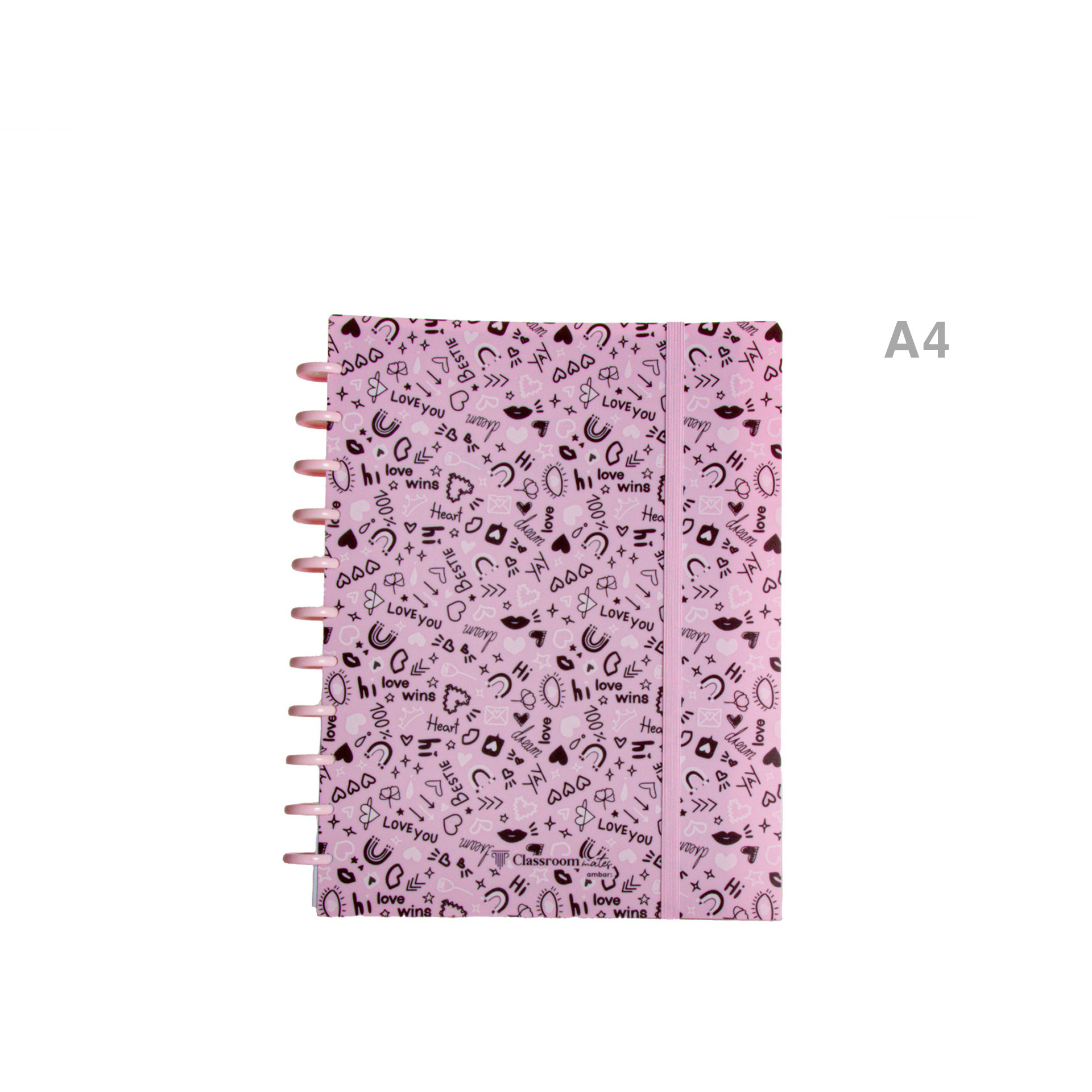 Caderno Inteligente Ecosmart Capa Polipropileno 100gr A4 100 Folhas Sweetie
