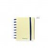Caderno Inteligente Ecosmart Capa Polipropileno 100gr A5 100 Folhas Amarelo